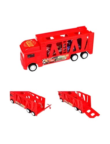 Camion Tractomula Niñera Rayo Mcqueen Cars Juguete Niños