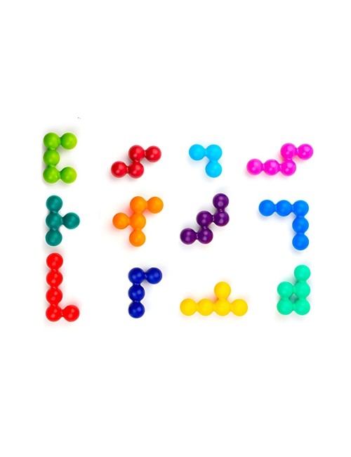 Juego De Mesa Iq Logica Estrategia Puzzle Figuras 120 Retos