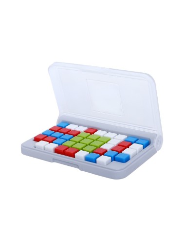 Juego De Mesa Iq Logica Estrategia Tetris Figuras 120 Retos