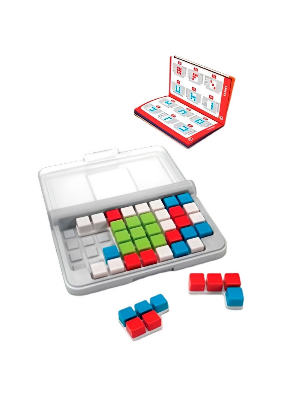 Juego De Mesa Iq Logica Estrategia Tetris Figuras 120 Retos