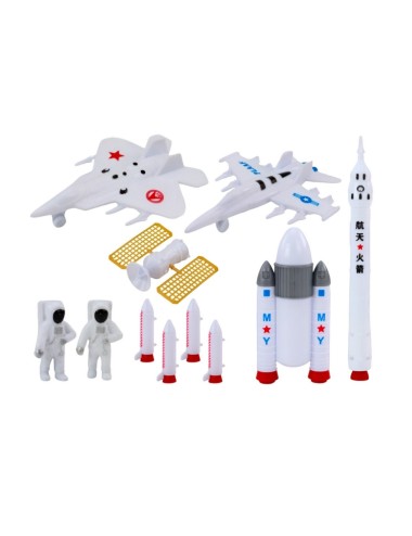 Nave Espacial Aviones De Combate Astronauta Juguete Niños