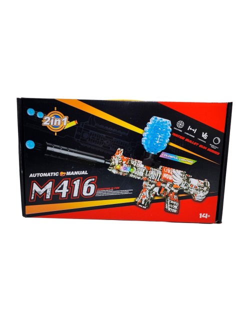 Pistola De Hidrogel M416 Automatica Electrica + Accesorios