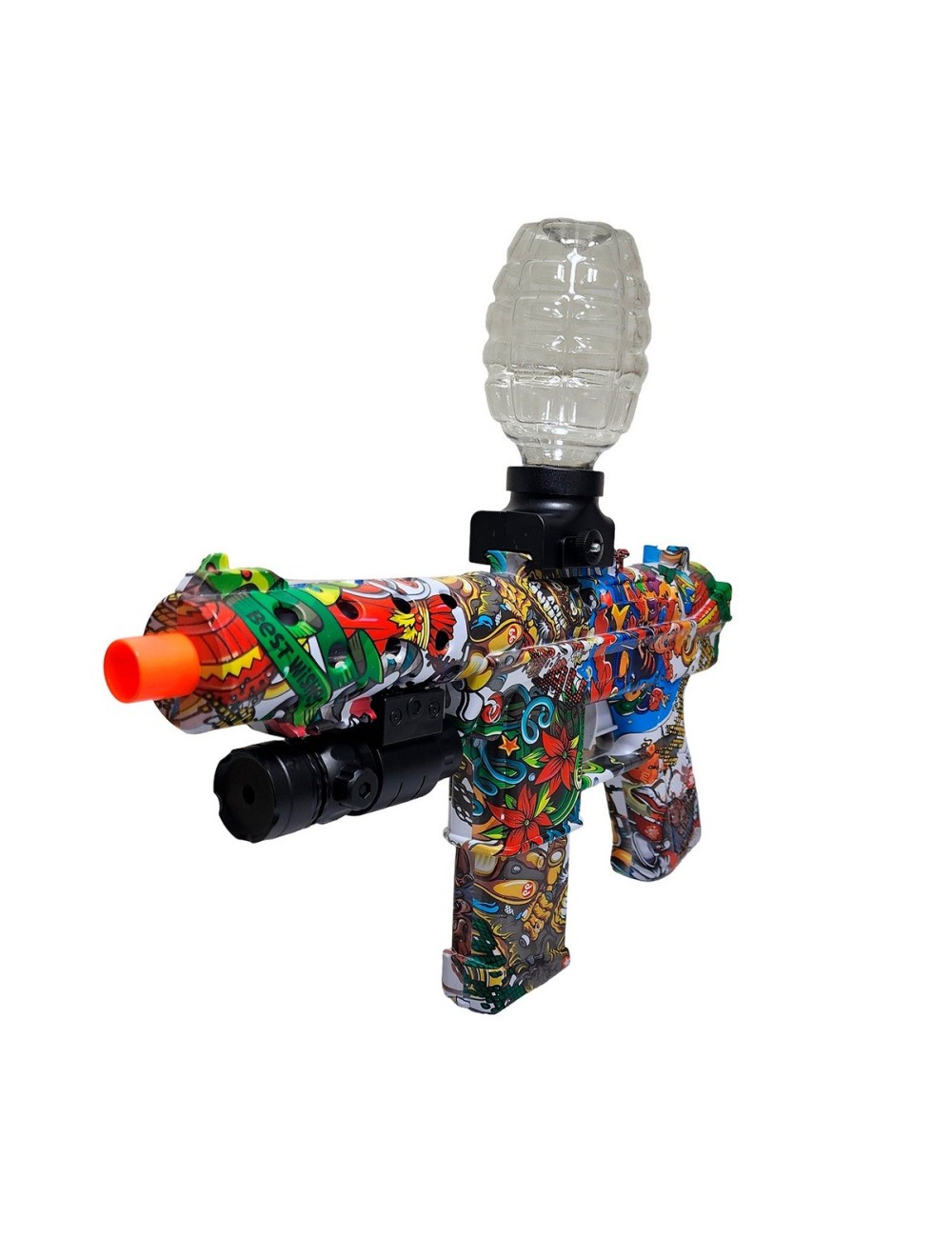 Pistola De Hidrogel Con Mira Laser Automatica + Accesorios