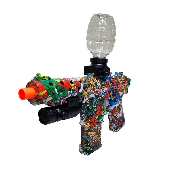 Pistola De Hidrogel Con Mira Laser Automatica + Accesorios