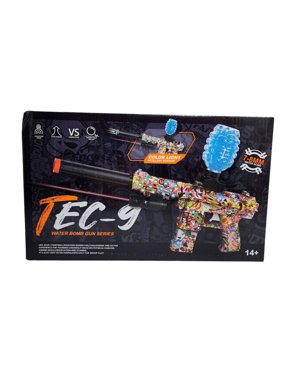 Pistola De Hidrogel Con Mira Laser Automatica + Accesorios