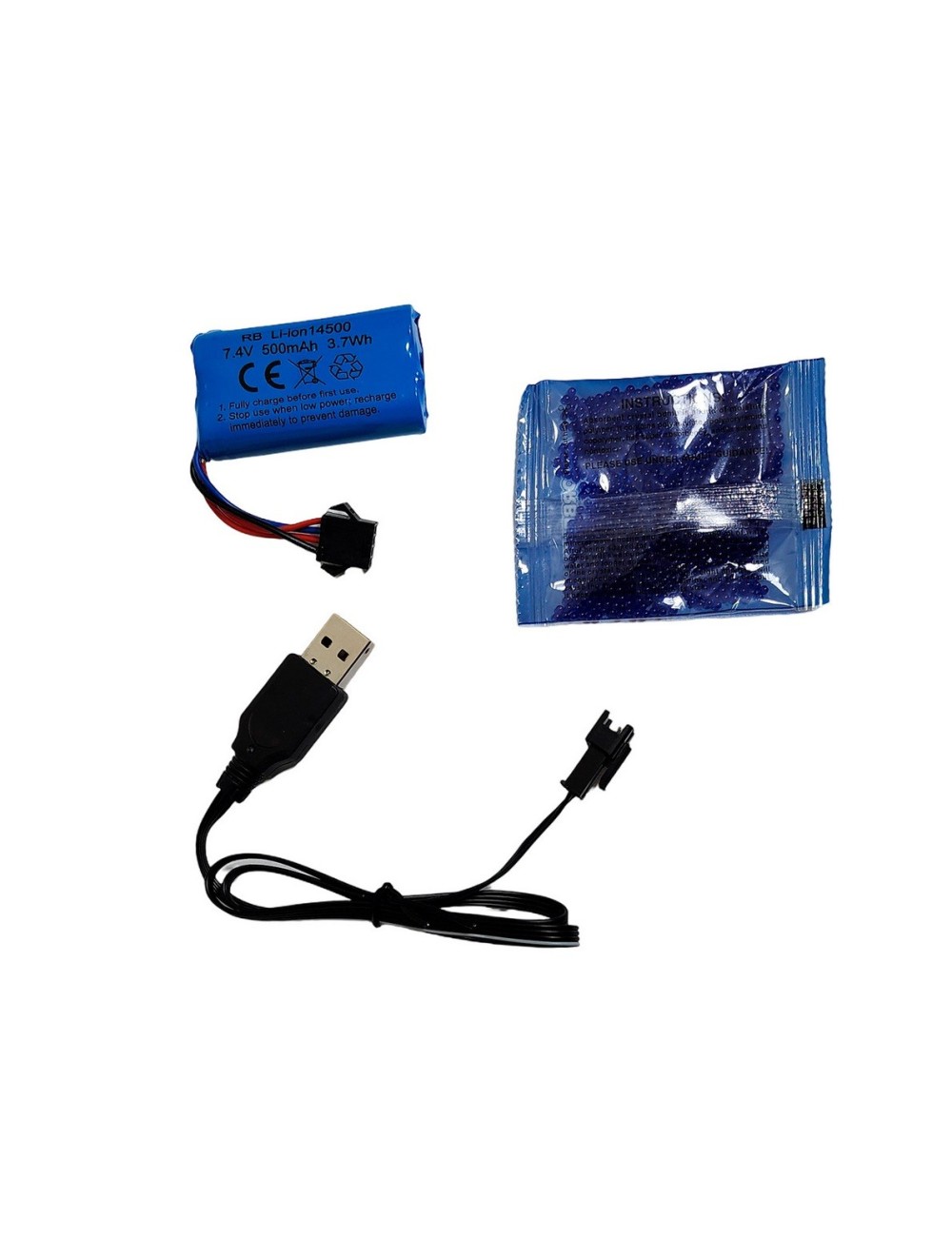 Pistola De Hidrogel Con Mira Laser Automatica + Accesorios