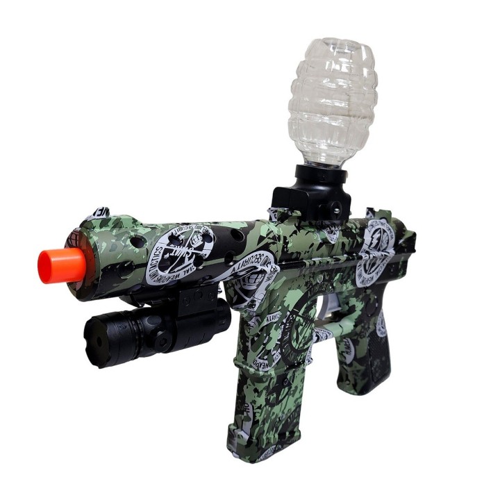 Pistola De Hidrogel Con Mira Laser Automatica + Accesorios