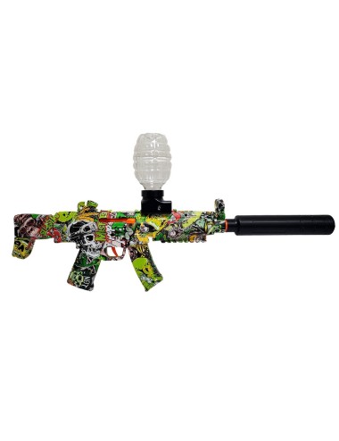 Pistola De Hidrogel - Nerf Mp5 Automatica + Accesorios