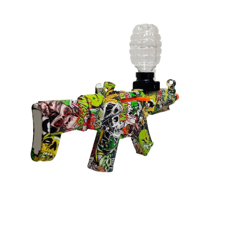 Pistola De Hidrogel - Nerf Mp5 Automatica + Accesorios