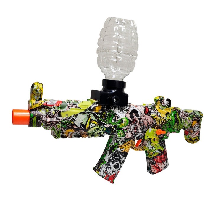 Pistola De Hidrogel - Nerf Mp5 Automatica + Accesorios