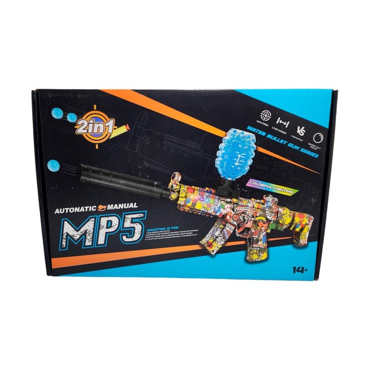 Pistola De Hidrogel - Nerf Mp5 Automatica + Accesorios