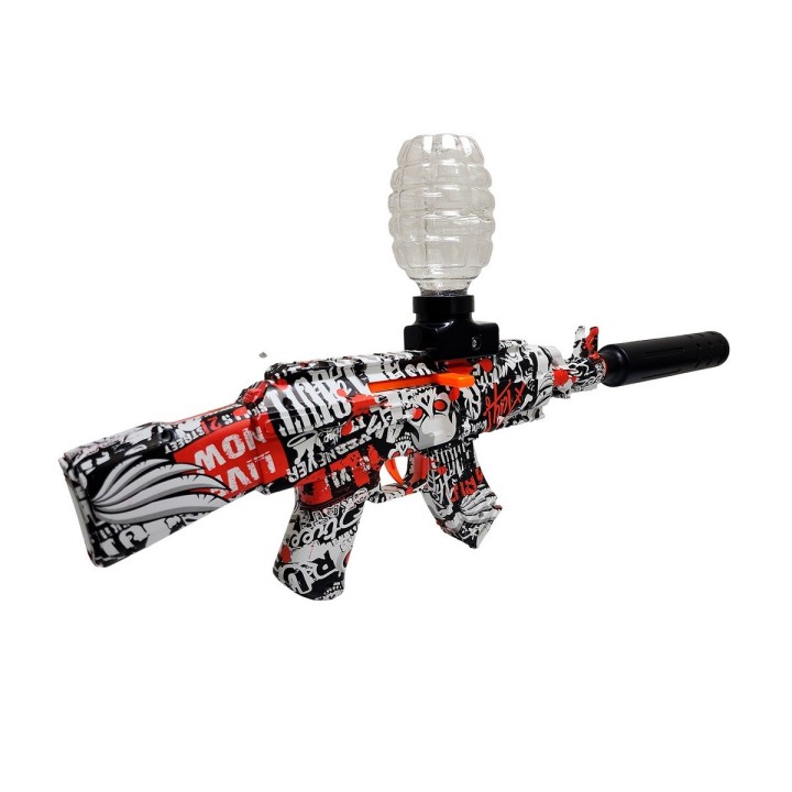 Pistola De Hidrogel - Nerf Mp5 Automatica + Accesorios