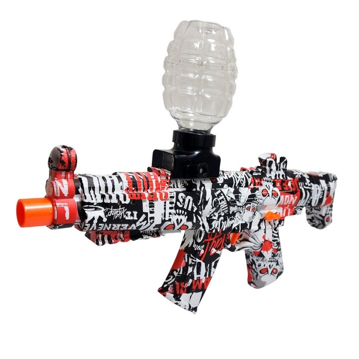 Pistola De Hidrogel - Nerf Mp5 Automatica + Accesorios
