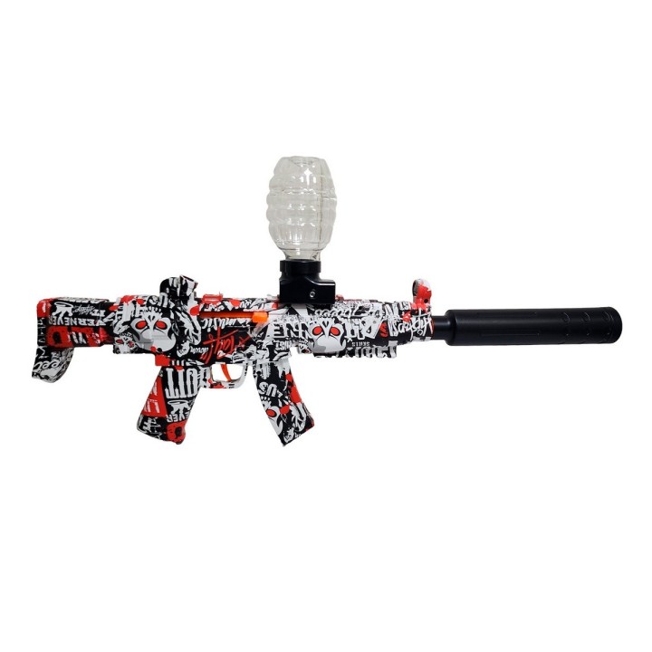 Pistola De Hidrogel - Nerf Mp5 Automatica + Accesorios