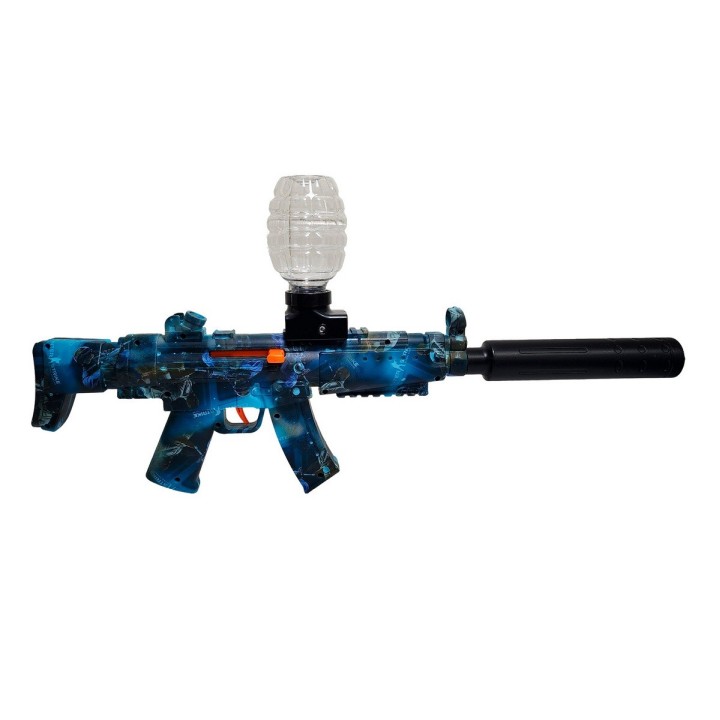 Pistola De Hidrogel - Nerf Mp5 Automatica + Accesorios