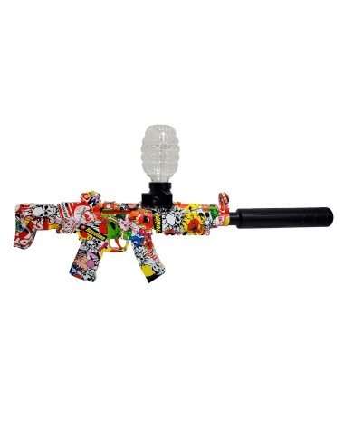 Pistola De Hidrogel - Nerf Mp5 Automatica + Accesorios
