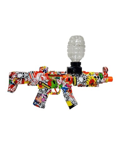 Pistola De Hidrogel - Nerf Mp5 Automatica + Accesorios