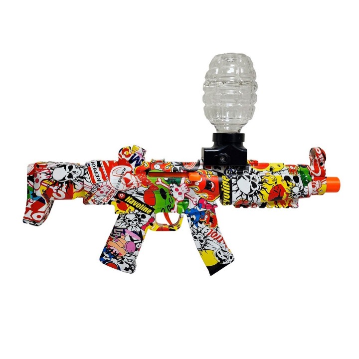 Pistola De Hidrogel - Nerf Mp5 Automatica + Accesorios