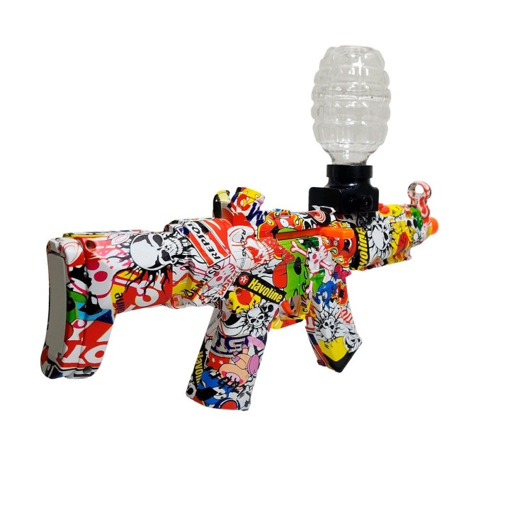 Pistola De Hidrogel - Nerf Mp5 Automatica + Accesorios