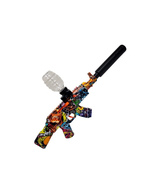 Pistola De Hidrogel Ak-47 2 En 1 Automatica + Accesorios