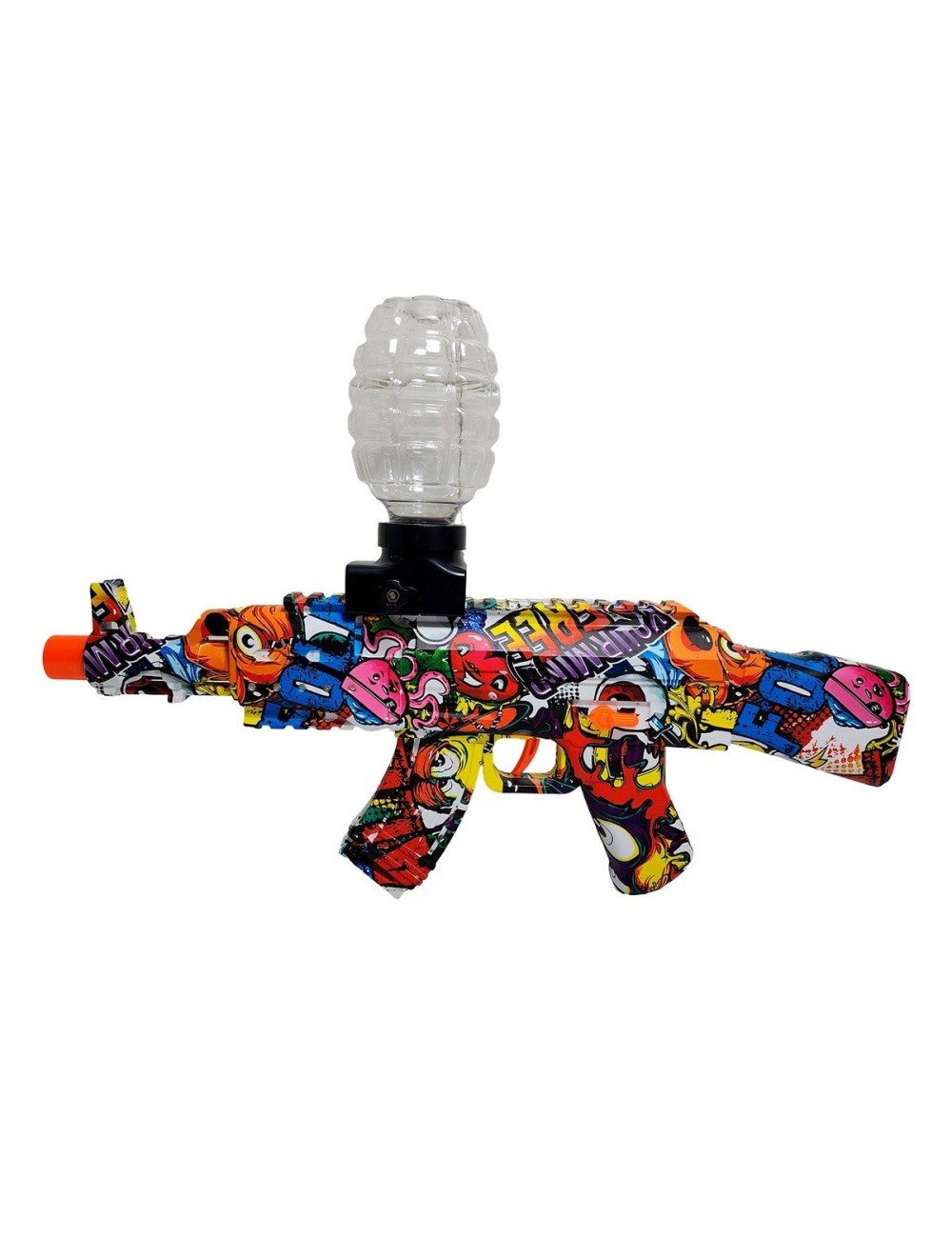 Pistola De Hidrogel Ak-47 2 En 1 Automatica + Accesorios