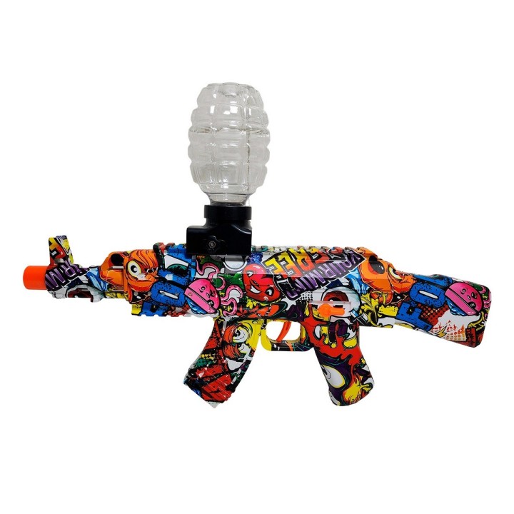 Pistola De Hidrogel Ak-47 2 En 1 Automatica + Accesorios