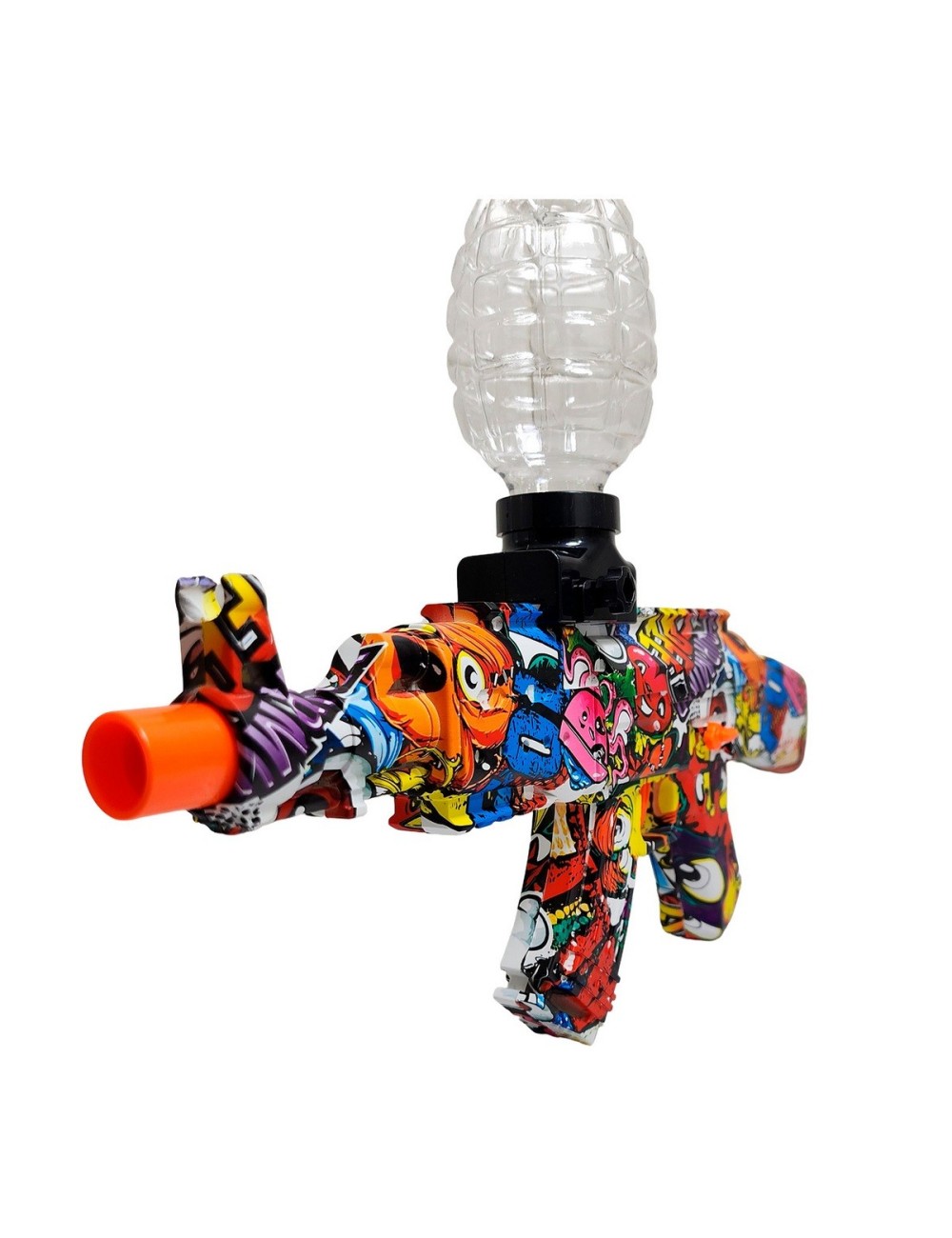 Pistola De Hidrogel Ak-47 2 En 1 Automatica + Accesorios