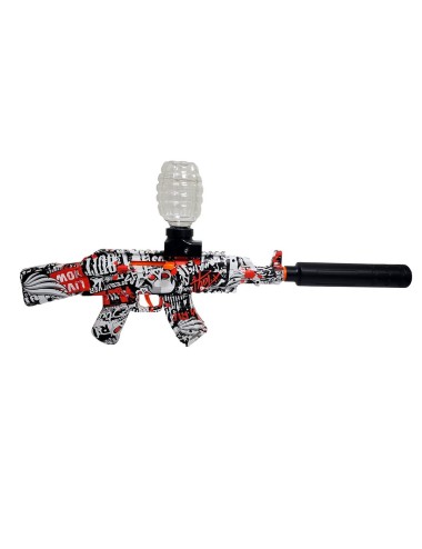 Pistola De Hidrogel Ak-47 2 En 1 Automatica + Accesorios