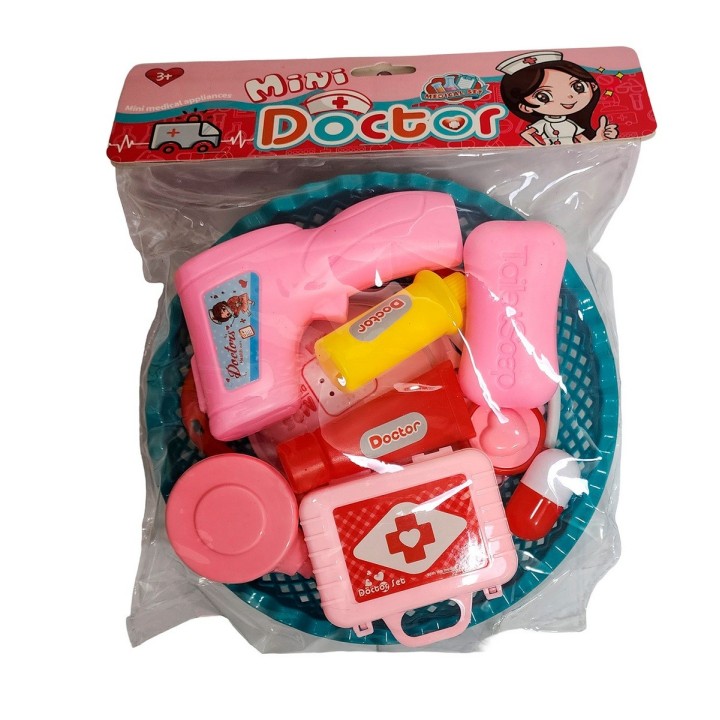 Set Kit Doctor (a) Bandeja Primeros Auxilios Juguete Unisex