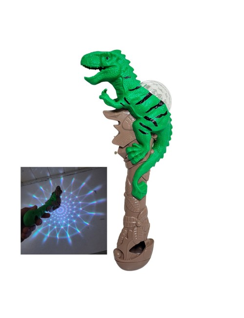 Vara Dinosaurio Luces Sonido Juguete Niños + Baterias