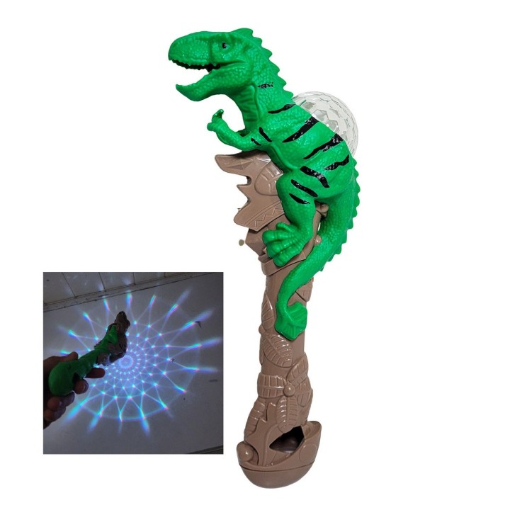 Vara Dinosaurio Luces Sonido Juguete Niños + Baterias