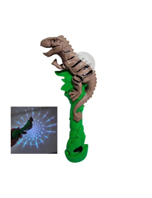 Vara Dinosaurio Luces Sonido Juguete Niños + Baterias