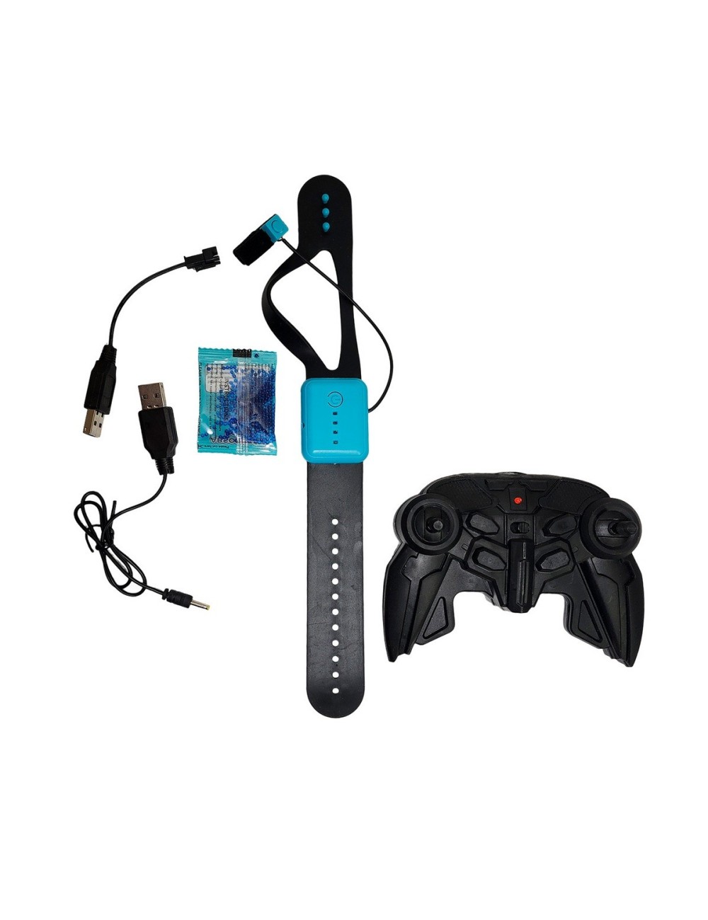 Carro Tanque Lanzador Hidrogel Con Contro Remoto Y De Mano