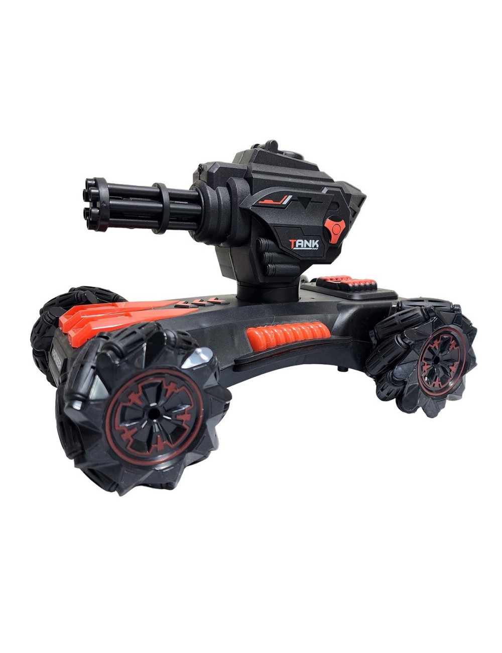 Carro Tanque Lanzador Hidrogel Con Contro Remoto Y De Mano