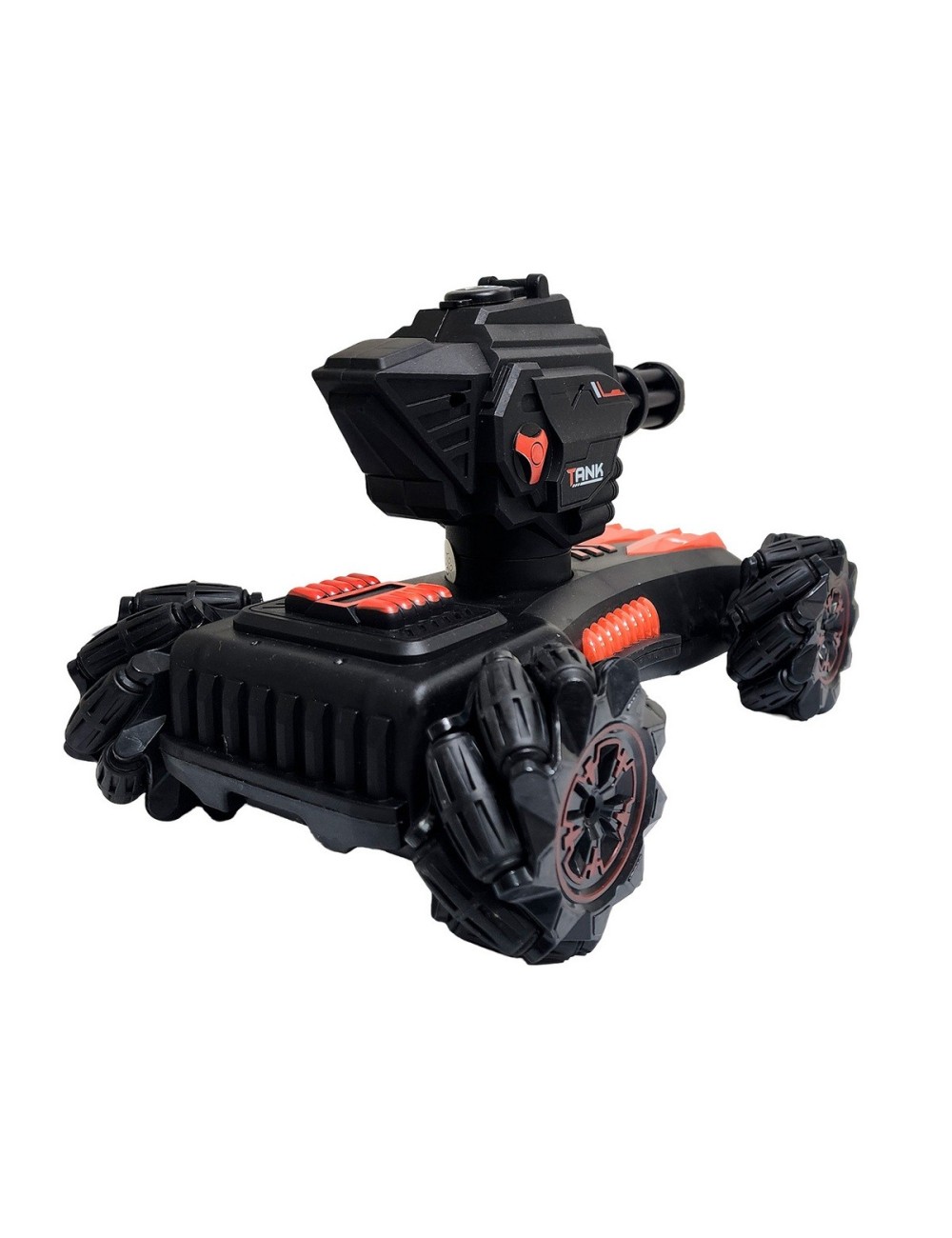 Carro Tanque Lanzador Hidrogel Con Contro Remoto Y De Mano