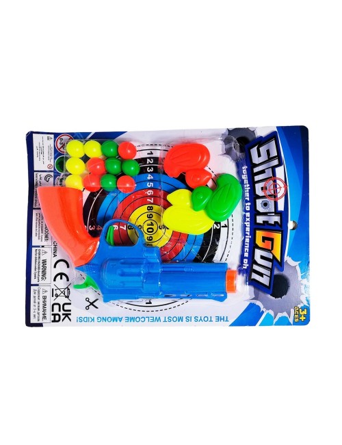 Pistola Lanza Pelotas Nerf Shoot Gun Patitos Agilidad