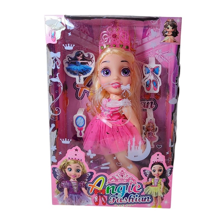 Muñeca Hada Fashion Accesorios Juguete Interactivo Niñas