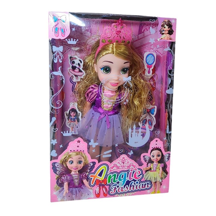 Muñeca Hada Fashion Accesorios Juguete Interactivo Niñas