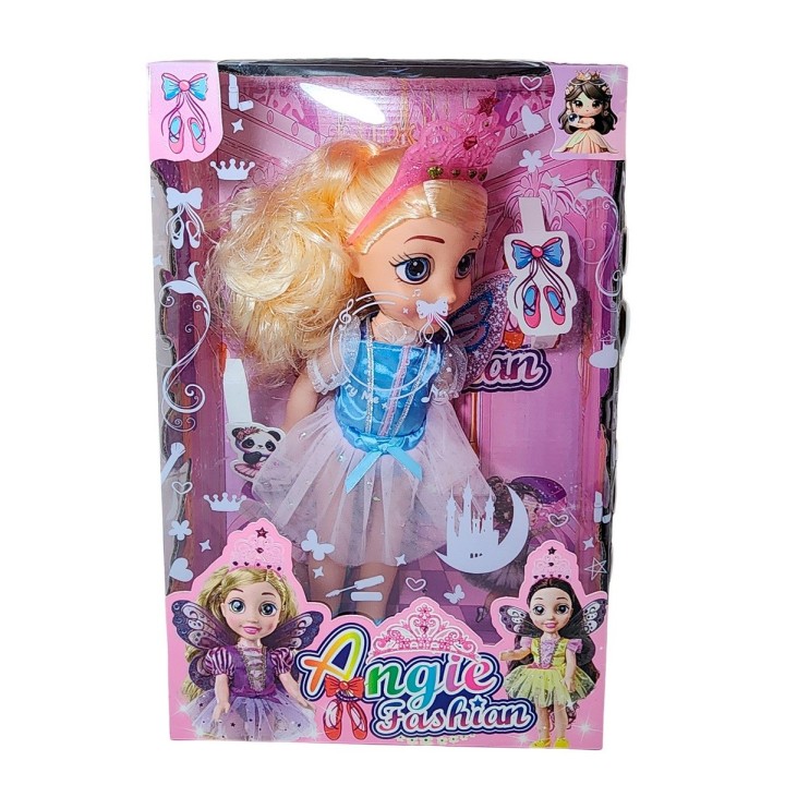Muñeca Hada Fashion Accesorios Juguete Interactivo Niñas