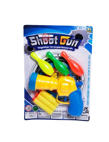 Pistola Lanza Dardos Nerf Shoot Gun