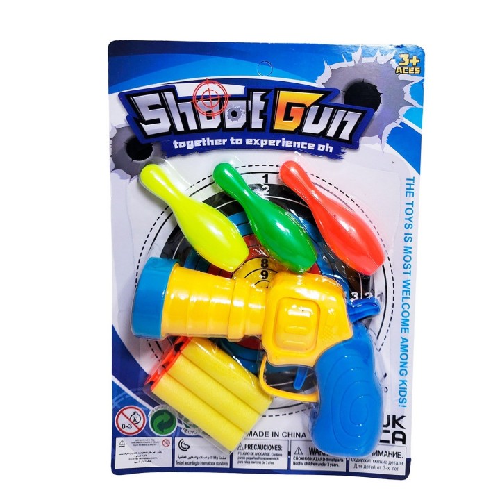 Pistola Lanza Dardos Nerf Shoot Gun
