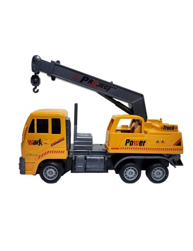 Camion De Construccion Grua Recargable Control Remoto Juguet