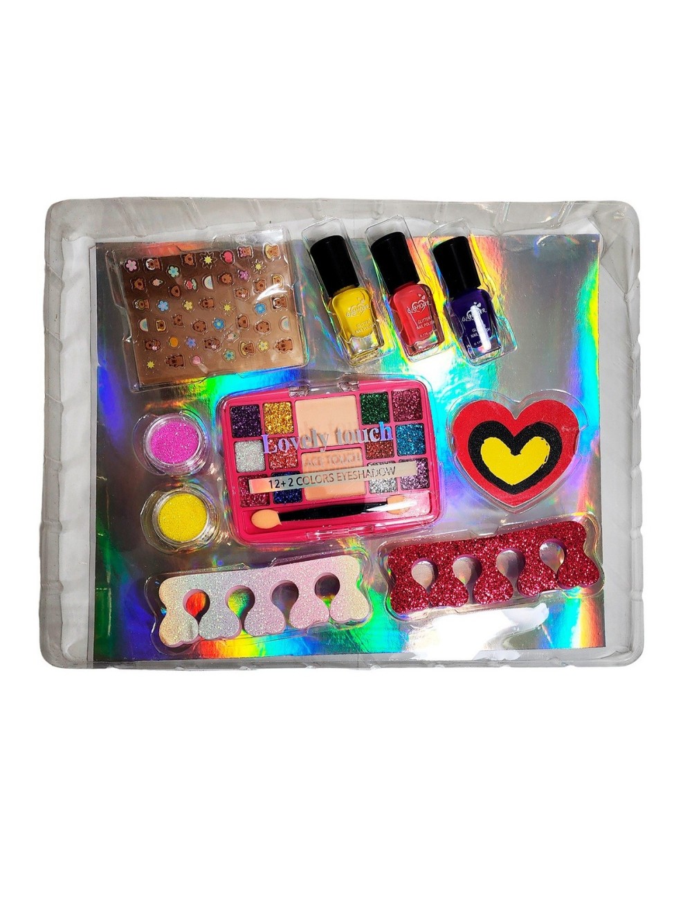 Kit De Manicure Maquillaje Capibara Juguete Niña Interactivo