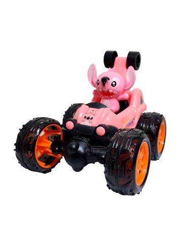 Carro Angel Stitch Recargable Con Control Remoto Juguete