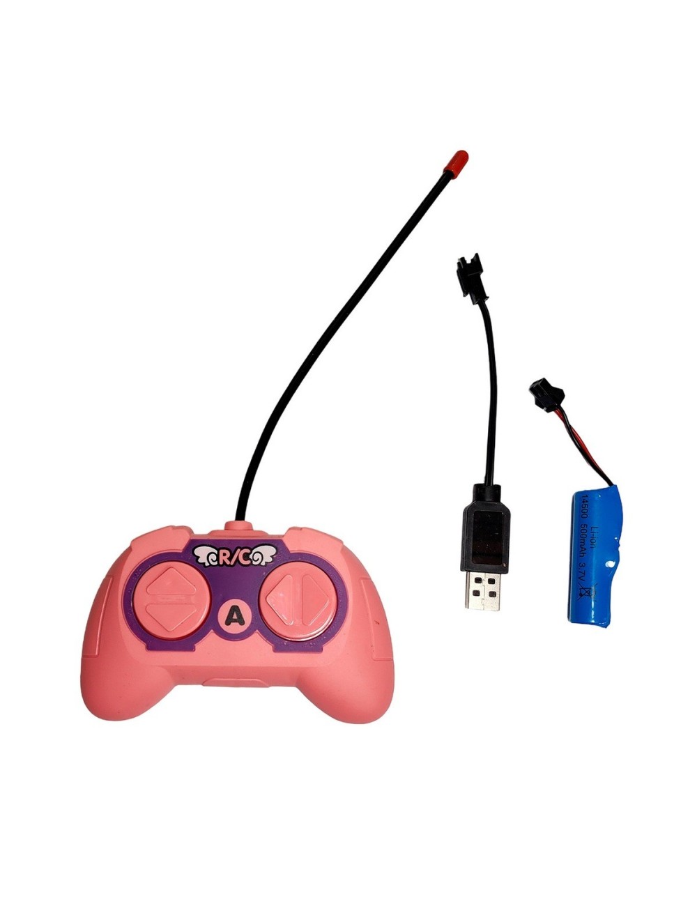 Carro Angel Stitch Recargable Con Control Remoto Juguete