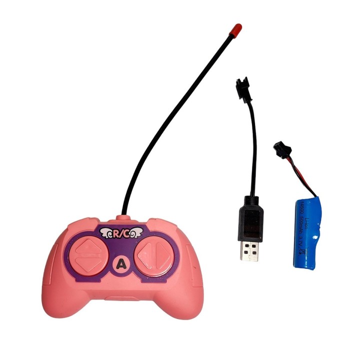 Carro Angel Stitch Recargable Con Control Remoto Juguete