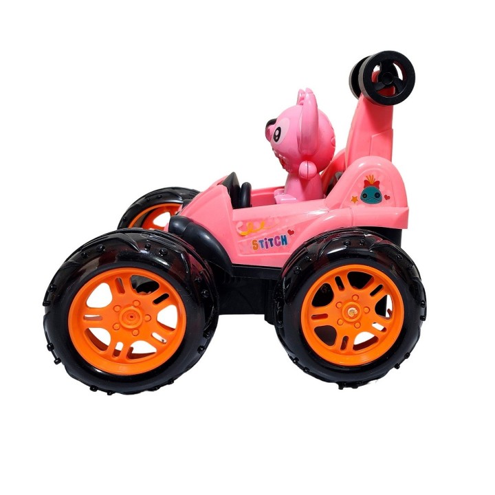 Carro Angel Stitch Recargable Con Control Remoto Juguete