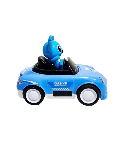 Carro Deportivo Stitch Recargable Con Control Remoto Juguete