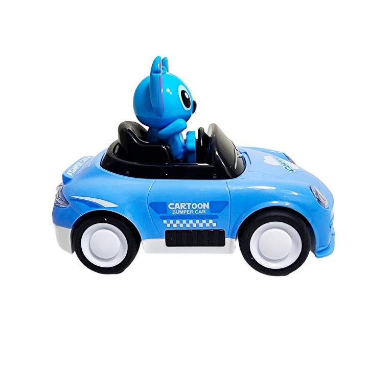 Carro Deportivo Stitch Recargable Con Control Remoto Juguete