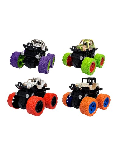Carro Monster Racing Gt Juguete Coleccion X 4 Unidades